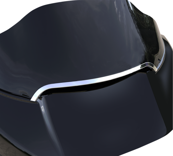 Ciro Windshield Center Light Trim - Chrome 11052