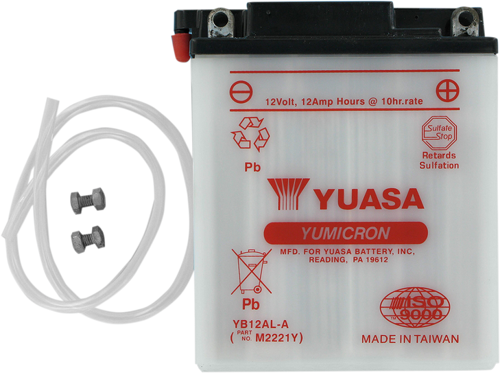 Yuasa Battery - Yb12Al-A Yuam2221Y