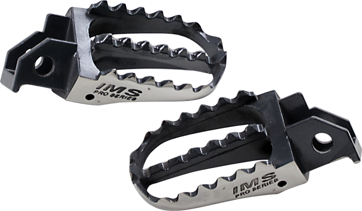 Ims Products Inc. Pro-Series Footpegs - Black 295512-4