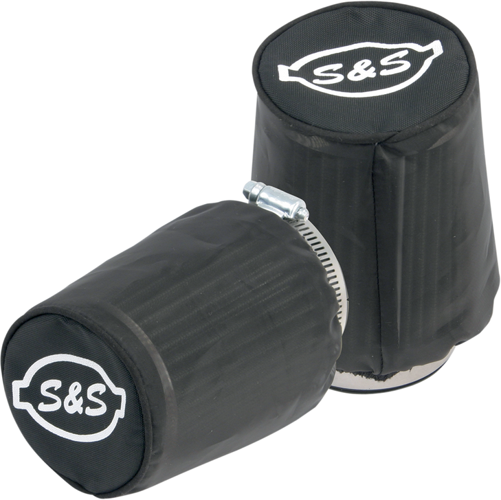 S&S Cycle Rain Cover Filter Wraps - Tuned Induction Filters 106-0248
