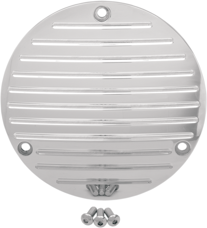Pro-One Perf.Mfg. Millennium Derby Cover - Ball Milled - Chrome 202130