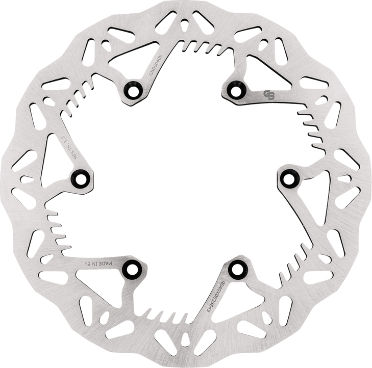 Gbrakes Brake Rotor 240Mm Solid Mount Wave Front Rear Gbd9040X Gbd9040X