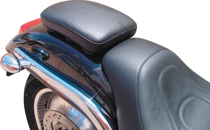Danny Gray Detachable Pillion Pad - Black - Wide 501
