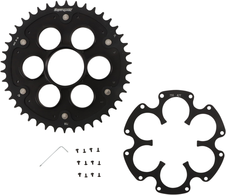 Supersprox Edge Kit - Rear - Ducati - 41 Tooth Rsa-737-41-Kit