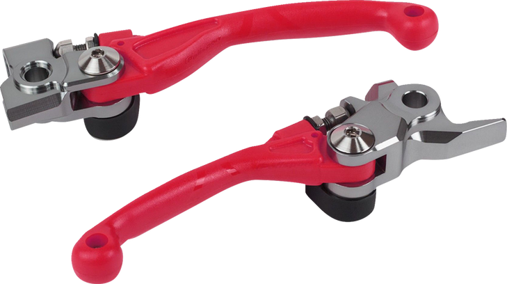 Polisport Pivot Unbreakable Lever Set - '04 Cr Red 8487200003