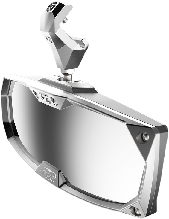 Seizmik Mirror - Halo R - Rear View - Rectangle - Silver - Polaris Pro-Fit Ranger 56-18026