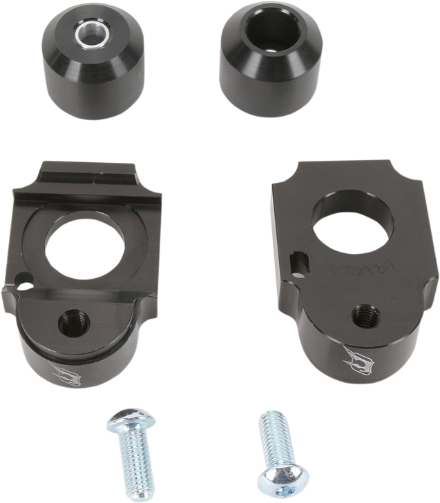 Driven Racing Axle Block Sliders - Suzuki - Black Drax-102-Bk