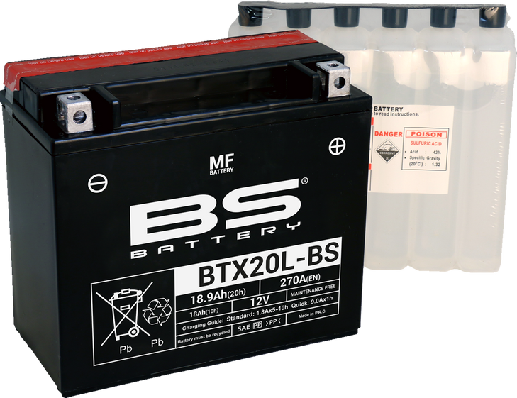 Bs Battery Battery - Btx20L-Bs (Ytx) 300610