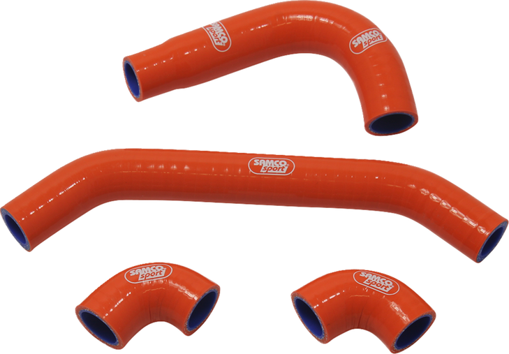 Oem Fit Radiator Hose Kit - Orange - Gas Gas/Husqvarna/Ktm Ktm-132-Or