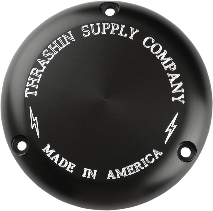 Thrashin Supply Co. Derby Cover - Black - Classic Tsc-3000-4