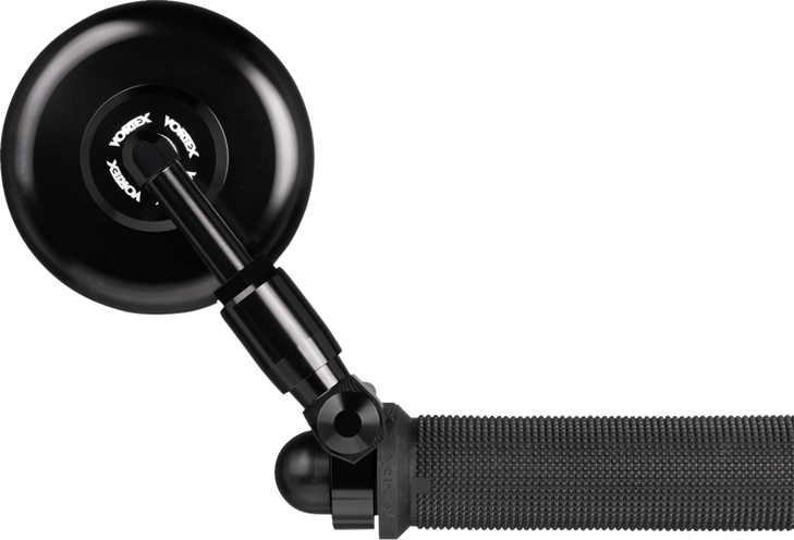 Vortex Mirror - X30 - Side View - Round - With 7/8" Clamp - Black - Left/Right Mr401