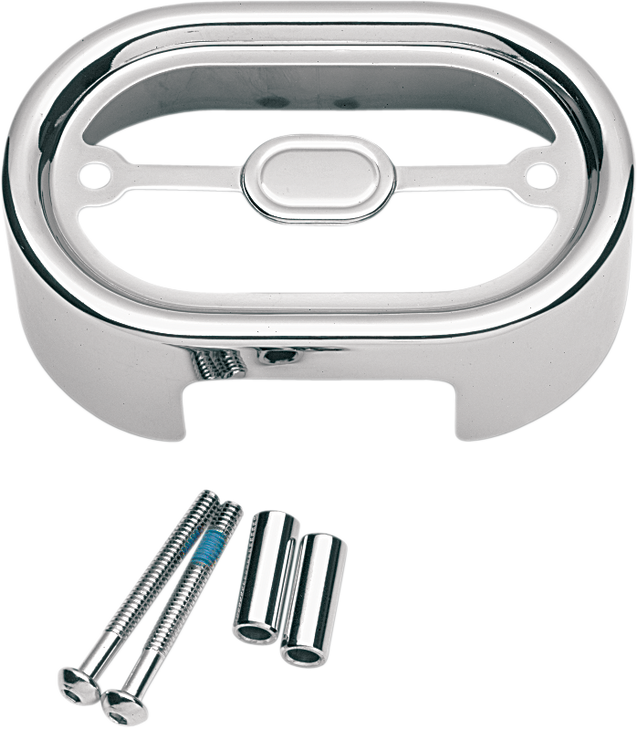 Drag Specialties Regulator Cover - Chrome - '01-'06 Fxst/Flst