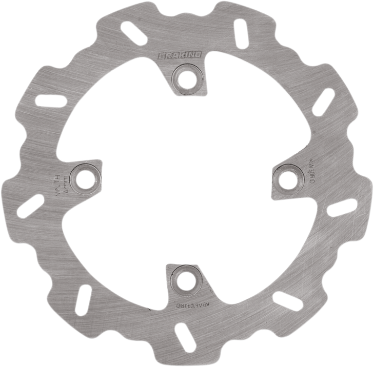 Braking Brake Rotor - Rear - Kw30Rwd Kw30Rid