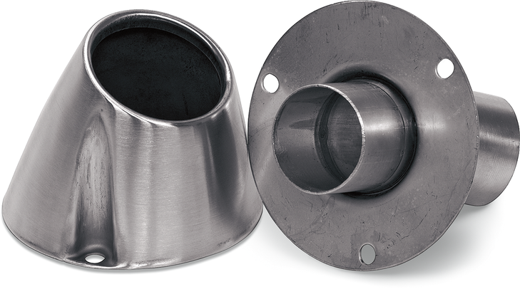 Pro Circuit 4" Quiet End Cap - Billet - 1-1/2" Pc4001-0007