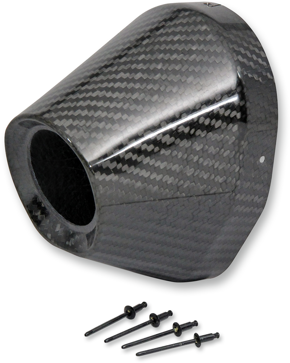 Pro Circuit End Cap - Carbon Fiber - Ti-5/Ti-6 Pc4022-0003
