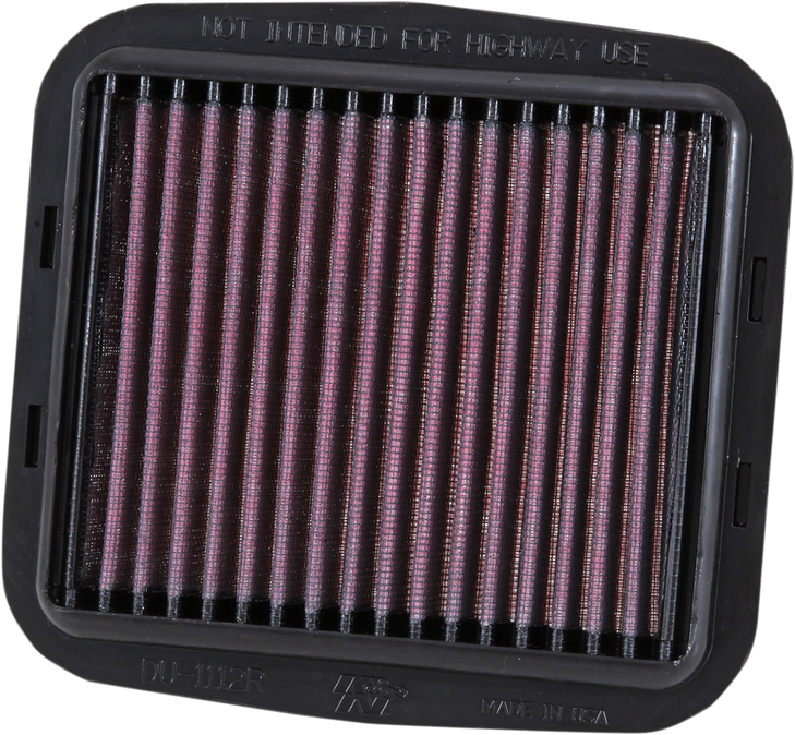 K & N Sportbike Race-Spec High-Flow Air Filter - Ducati Du-1112R