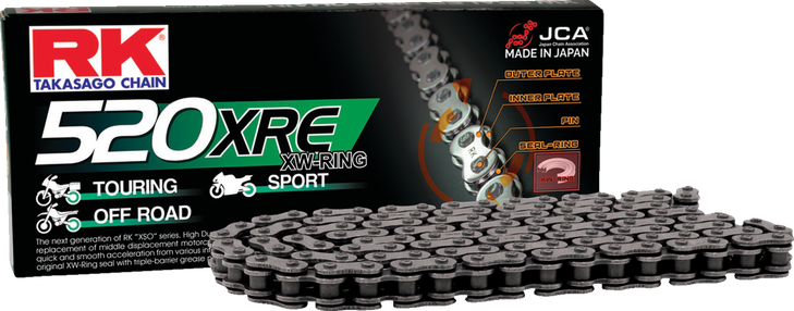 Rk 520 Xre - Drive Chain - 114 Links 520Xre-114