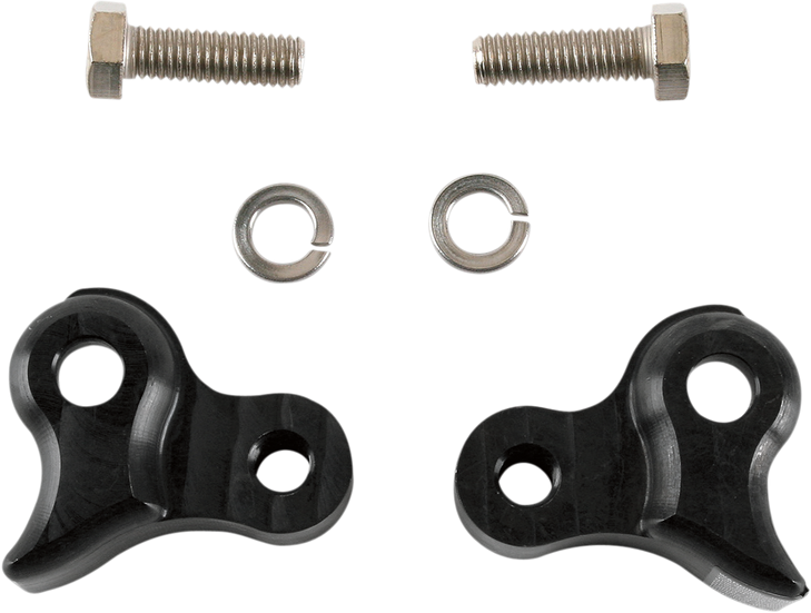 Burly Brand Rear Lowering Kit - Black - Lowers 1" - '02-'08 Fl B28-42007