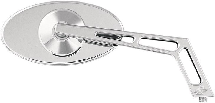 Pro-One Perf.Mfg. Mirror - Weekend Warrior - Side View - Cut-Out - Oval - Chrome - Right 102320