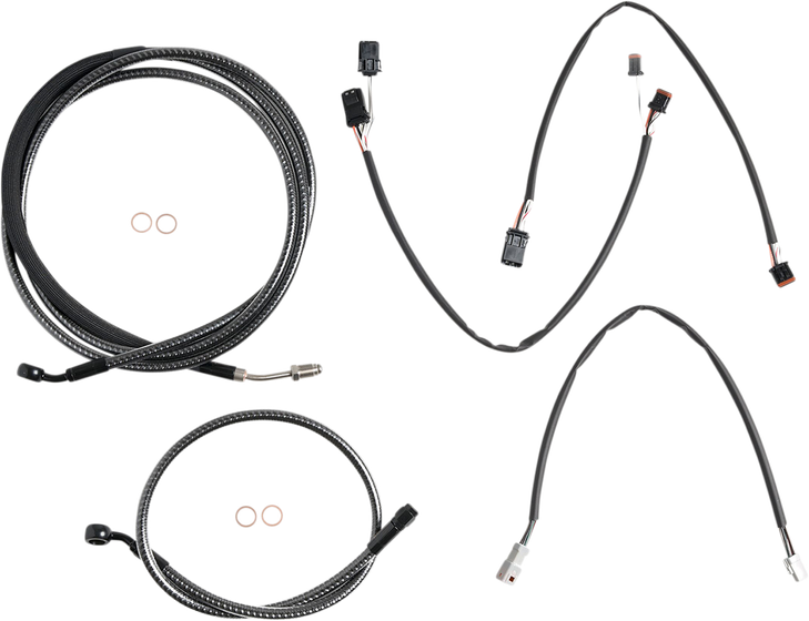 Magnum Shielding Karbonfibr Designer Handlebar Installation Kit 7871151