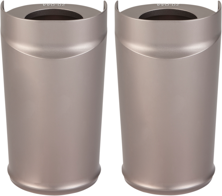 Arlen Ness Fork Boot Cover - Titanium Anodized - Smooth 20-005