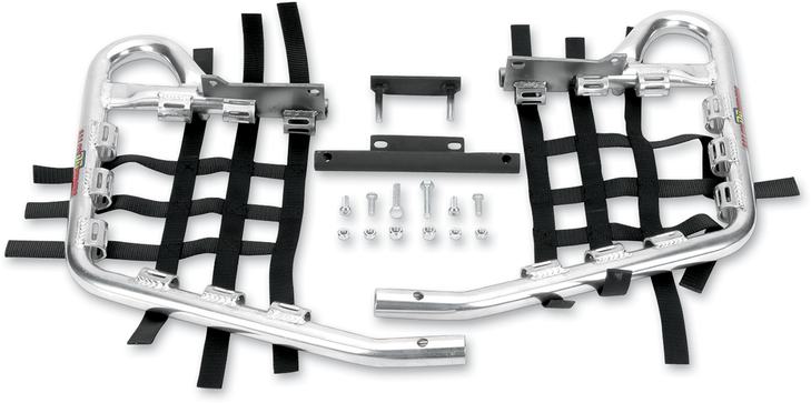 Dg Performance Nerf Bars - Raptor 350 - Natural/Black 60-4390