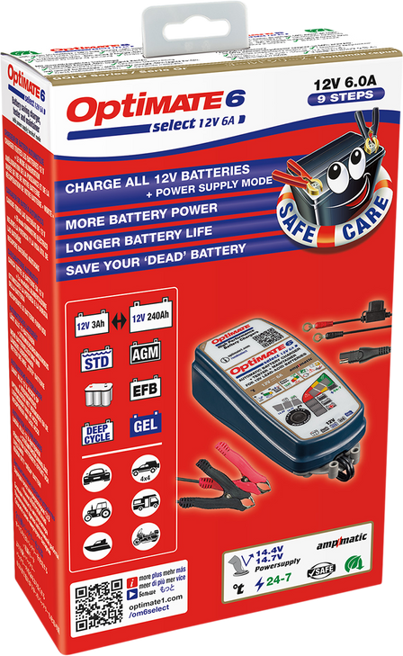 Tecmate Battery Charger/Maintainer Tm-371