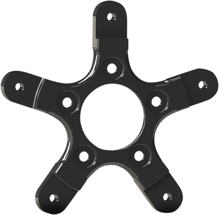 Arlen Ness Rotor Mount - Ness Wheel - Black 33-102
