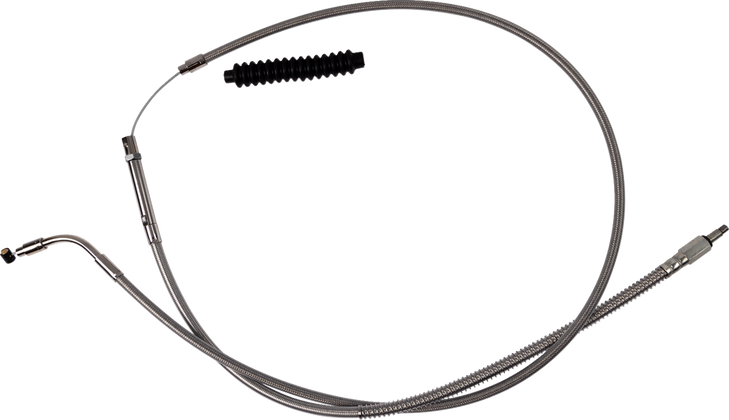 High-Efficiency Stainless Steel Clutch Cable For Harley-Davidson - +6" 102-30-10073-6