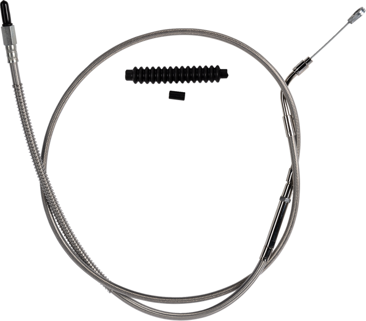 High-Efficiency Stainless Steel Clutch Cable For Harley-Davidson - +6" 102-30-10066-6
