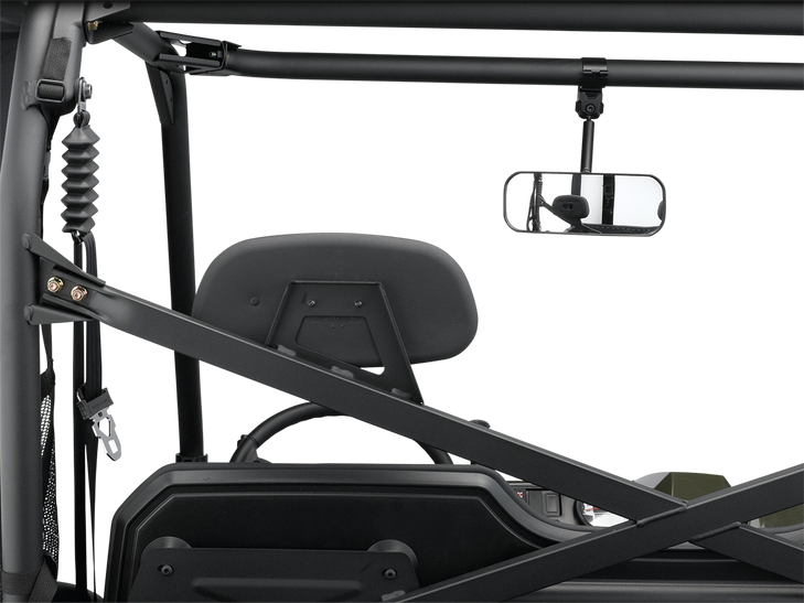 Moose Utility Mirror - Auto-Style - Rear View - Wide Angle - Rectangle - Black - 1-3/4" 56-18050A