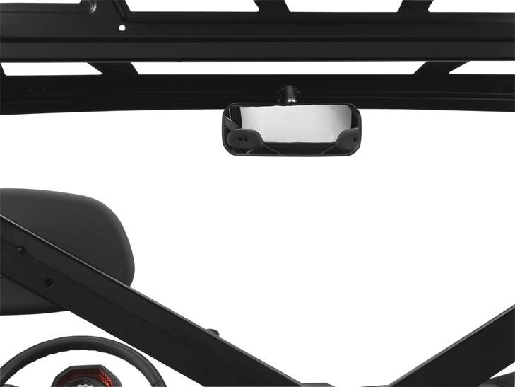 Moose Utility Mirror - Rear View - Rectangle - Black - Pro-Fit 56-18054A