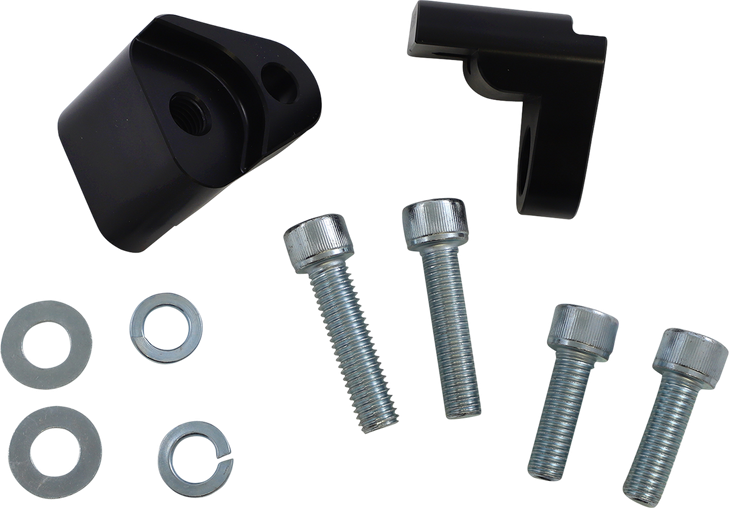 Arlen Ness Rear Shock Lift Kit +1" - Black 140-000