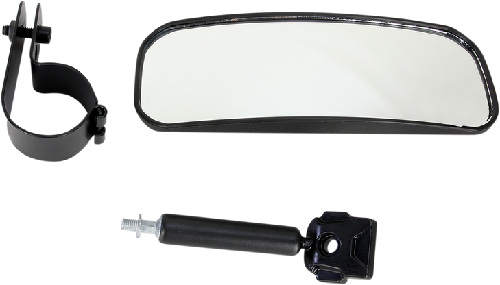 Moose Utility Mirror - Auto-Style - Rear View - Wide Angle - Rectangle - Black - 2" 56-18052A