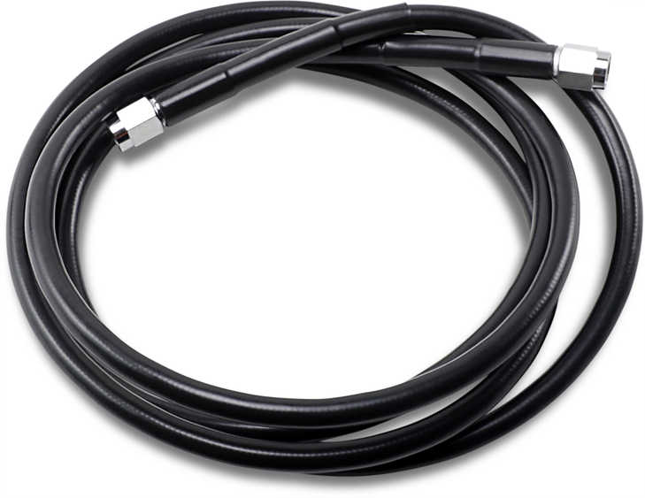 Drag Specialties Universal Brake Line - Black - 76"