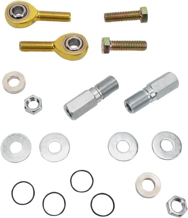 Burly Brand Adjustable Shock Lowering Kit - Standard Finish - Lowers 0"- 2" B28-255