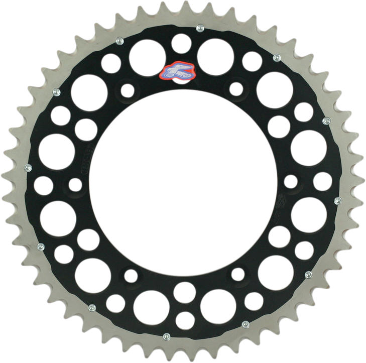 Renthal Twinring Rear Sprocket - 50 Tooth - Black 1230-520-50Gpbk