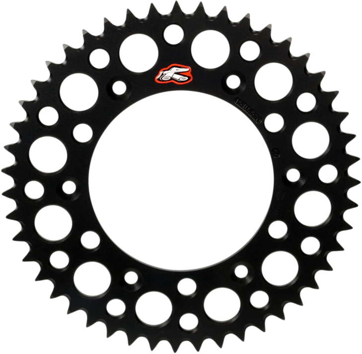 Renthal Twinring Rear Sprocket - 48 Tooth - Black 1500-520-48Gpbk