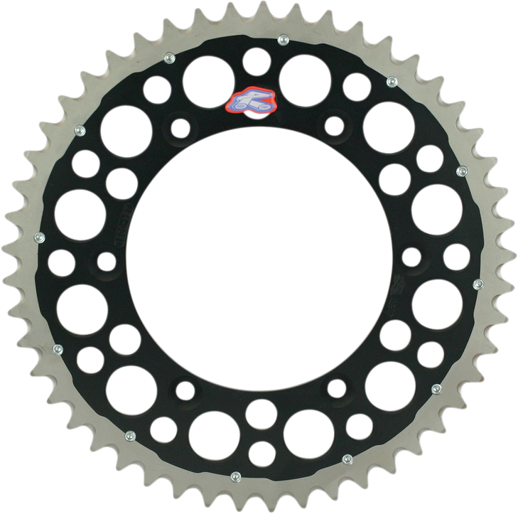 Renthal Twinring Rear Sprocket - 50 Tooth - Black 1500-520-50Gpbk