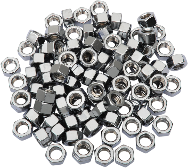 Drag Specialties Nut - Hex - 5/16"-24 - Chrome
