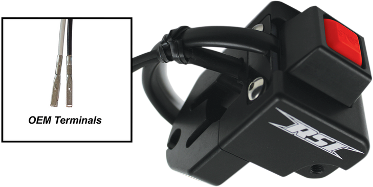 Race Shop Inc. Throttle - Kill Switch - Ski Doo - Black Tb-9