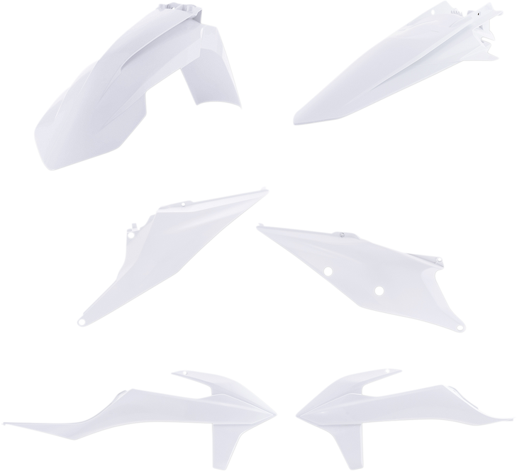 Acerbis Standard Replacement Body Kit - White 2791566811