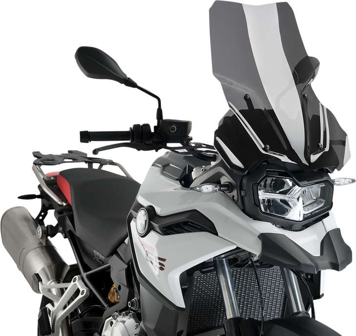Puig Hi-Tech Parts Touring Windscreen - 21" - Dark Smoke - Bmw 9770F
