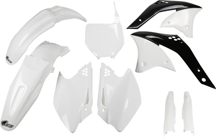 Ufo Body Kit Kx250F 07 White Kakit208F@047