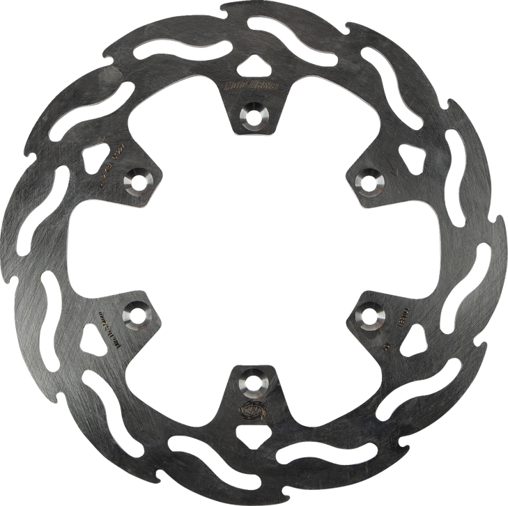 Moto-Master Brake Rotor - Rear - Flame 110384-Pu