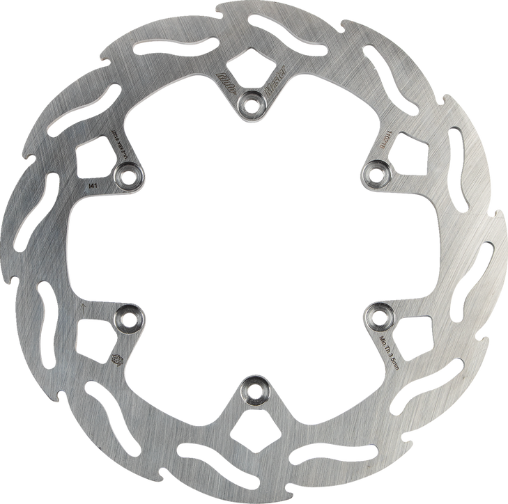 Moto-Master Brake Rotor - Rear - Flame 110218-Pu