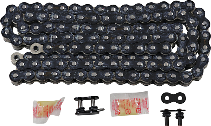 Rk 520 - Max X Chain - 120 Links - Black & Chrome 520Maxx-120-Bc