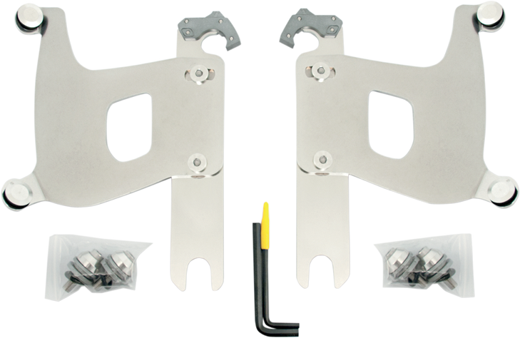 Memphis Shades Bullet Trigger Lock Mounting Kit - Covered Forks - Without Lightbar Mek1975