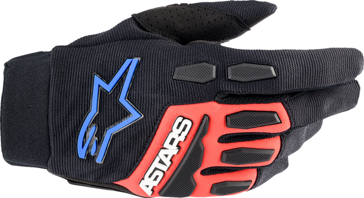 Full Bore Xt Gloves - Black/Bright Red/Blue - Medium 3563623-1317-M