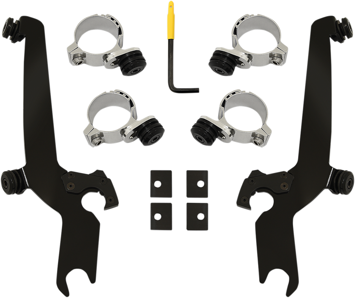 Memphis Shades Trigger Lock Sportshield Mounting Kit - Rebel Meb2031